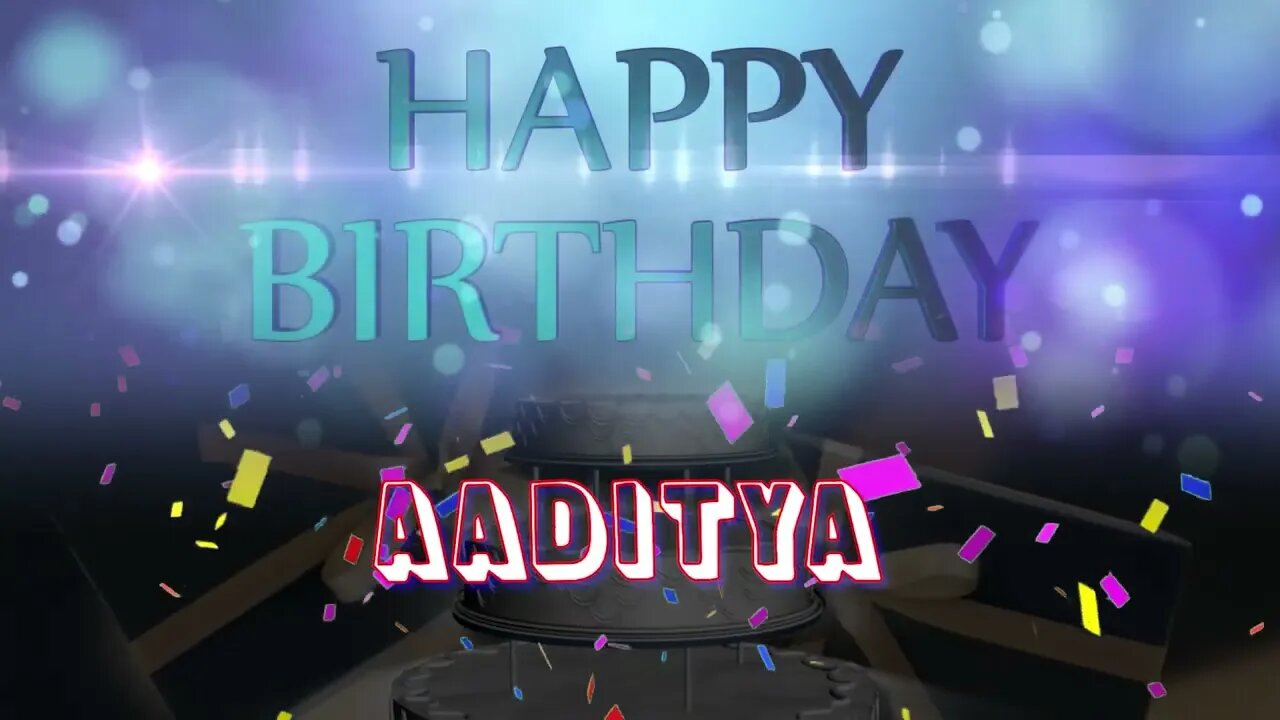Wish you a very Happy Birthday Aaditya from Birthday Bash