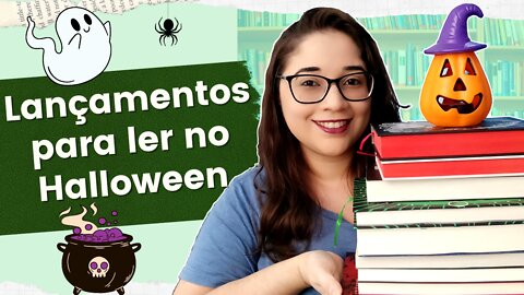 LANÇAMENTOS DE 2022 PARA LER NO HALLOWEEN 🎃📚👻 | Biblioteca da Rô