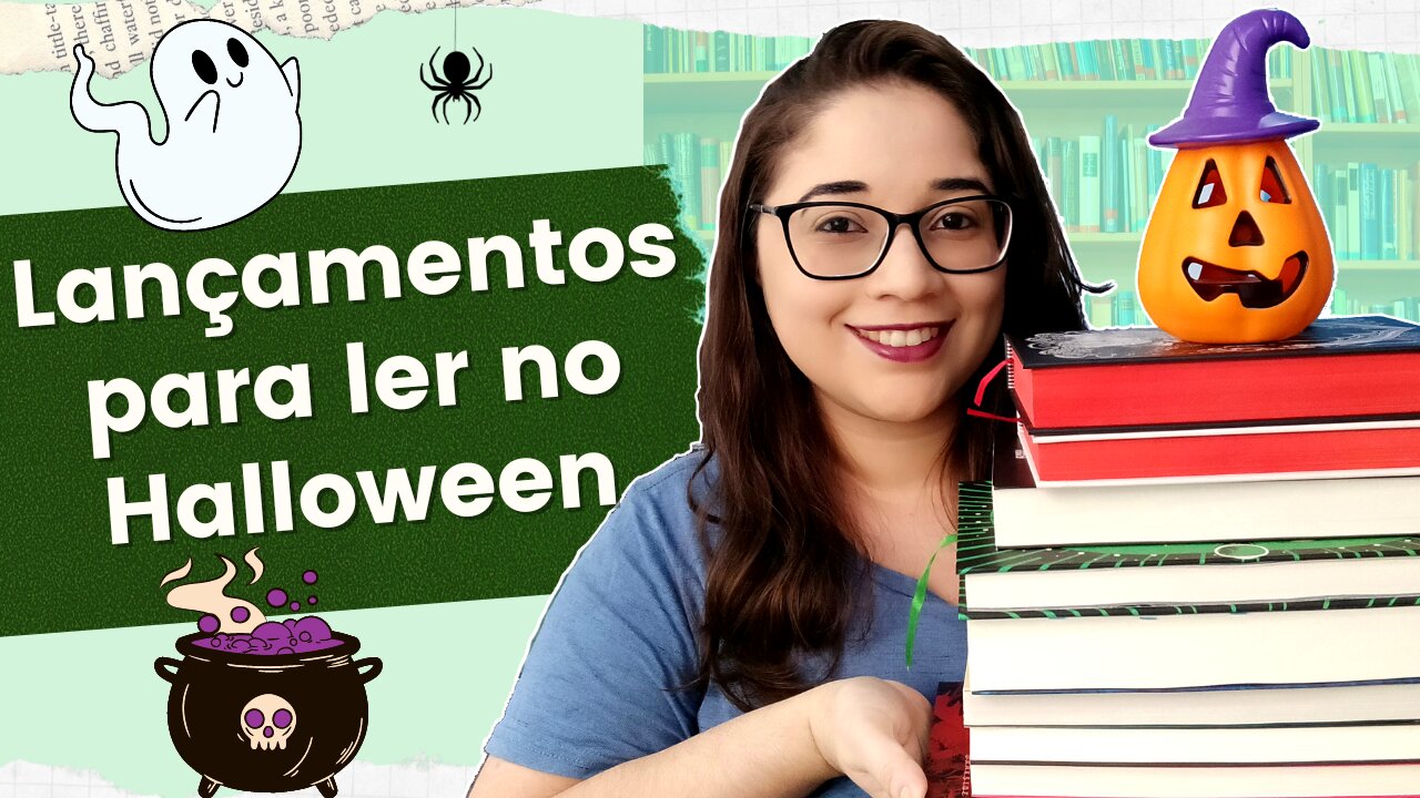 LANÇAMENTOS DE 2022 PARA LER NO HALLOWEEN 🎃📚👻 | Biblioteca da Rô