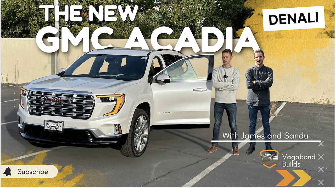 THE NEW GMC ACADIA DENALI AWD