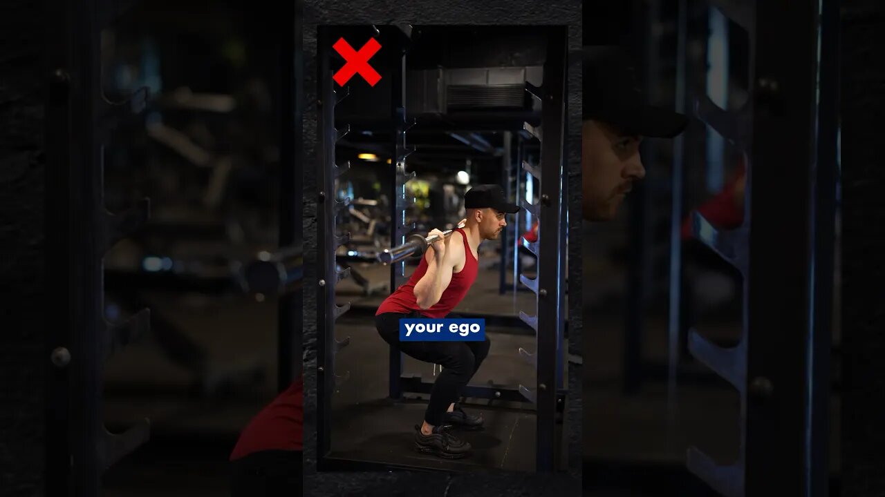 You're squatting wrong #fitnesscoach #personaltrainer