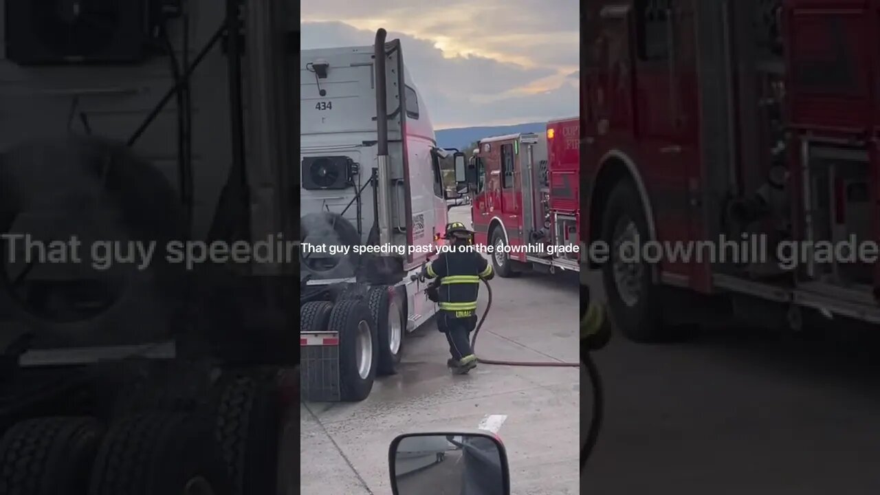 Too fast down the mountain - Overheated Brakes and blown axle seals