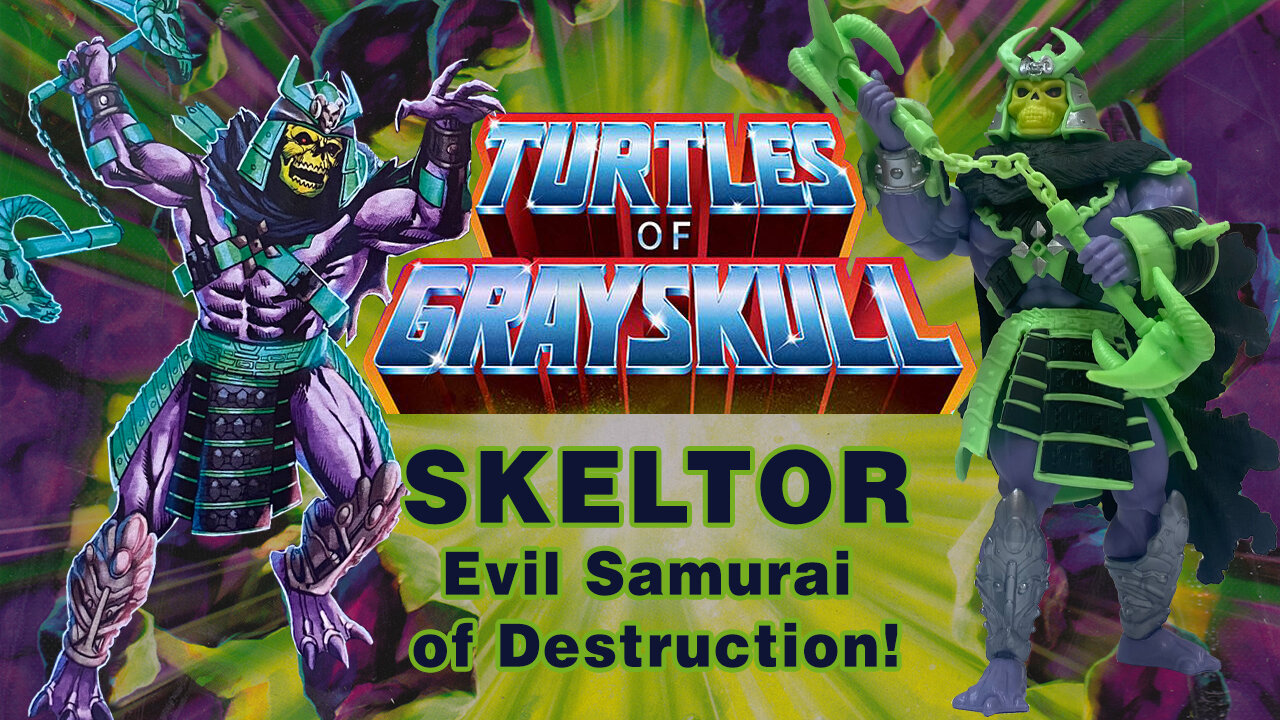 Skeletor - Turtles of Grayskull - Unboxing & Review