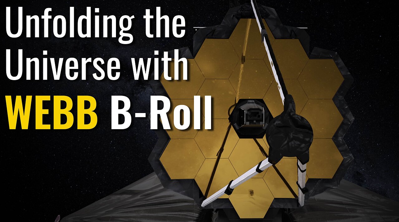 B-roll footage from the Unfolding the Universe with Webb video 4K