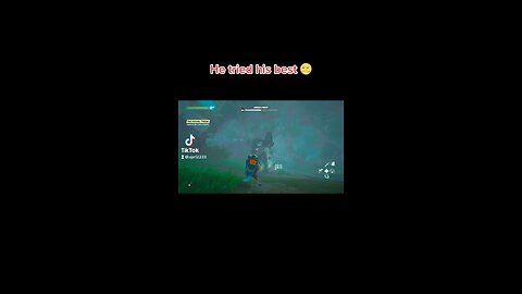 He tried his best 🌝