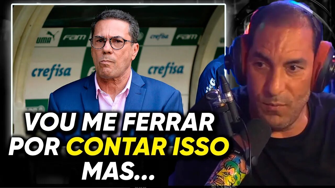 EDMUNDO SOBRE A RELAÇÃO COM VANDERLEY LUXEMBURGO | React Podcast Pro