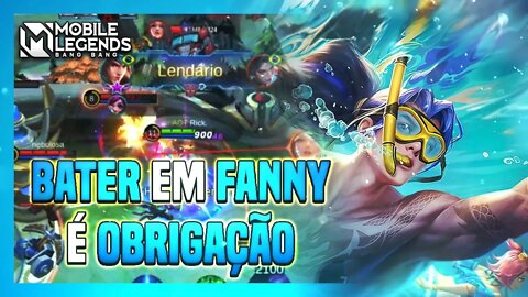 EM FANNY A GENTE BATE ATÉ DE OFF META | Mobile Legends