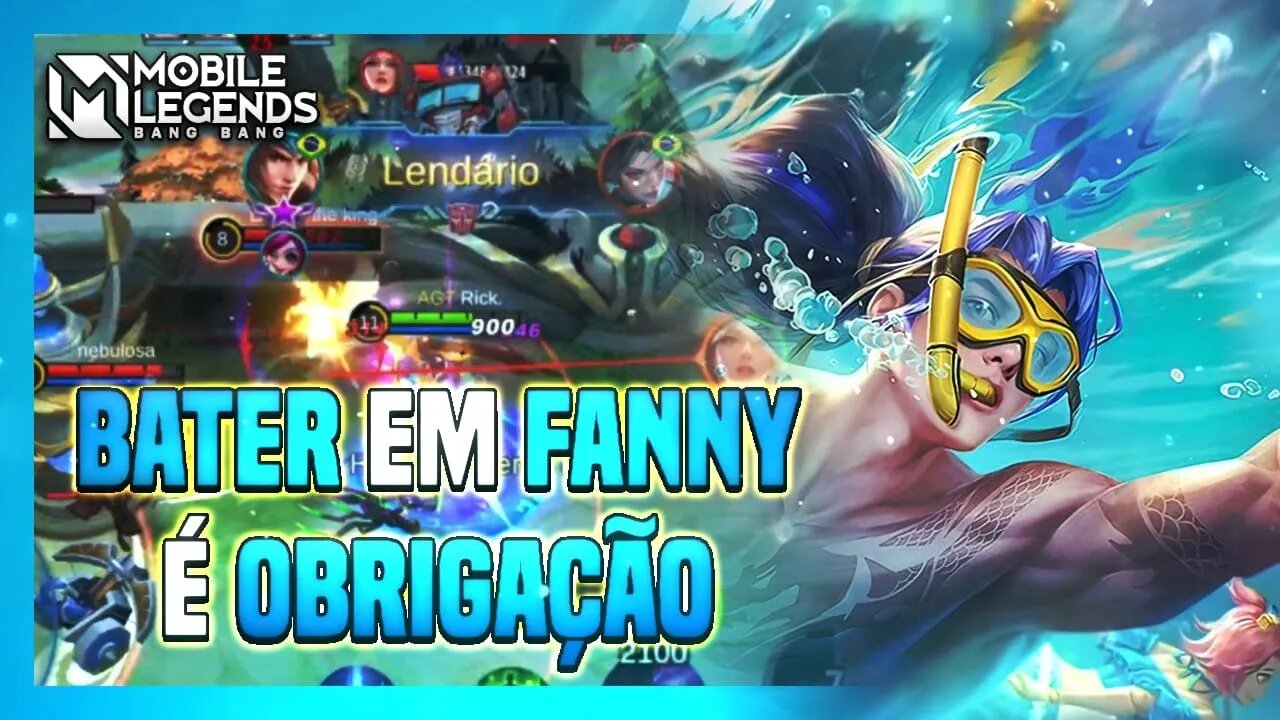 EM FANNY A GENTE BATE ATÉ DE OFF META | Mobile Legends