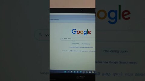 Google tricks no.64 (google moon) #shorts #youtubeshorts