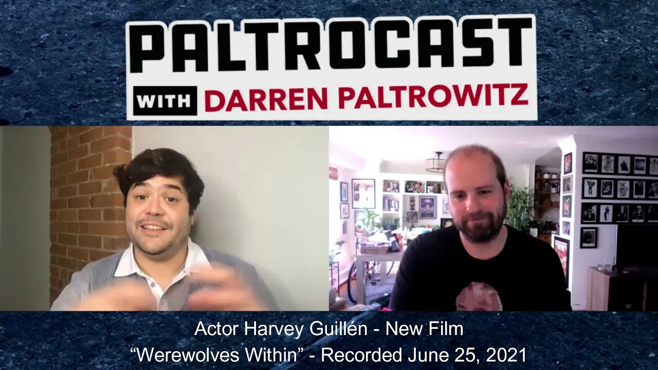 Harvey Guillén ("What We Do In The Shadows") interviews with Darren Paltrowitz