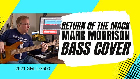 Return Of The Mack - Mark Morrison - bass cover | G&L L-2500 bass 