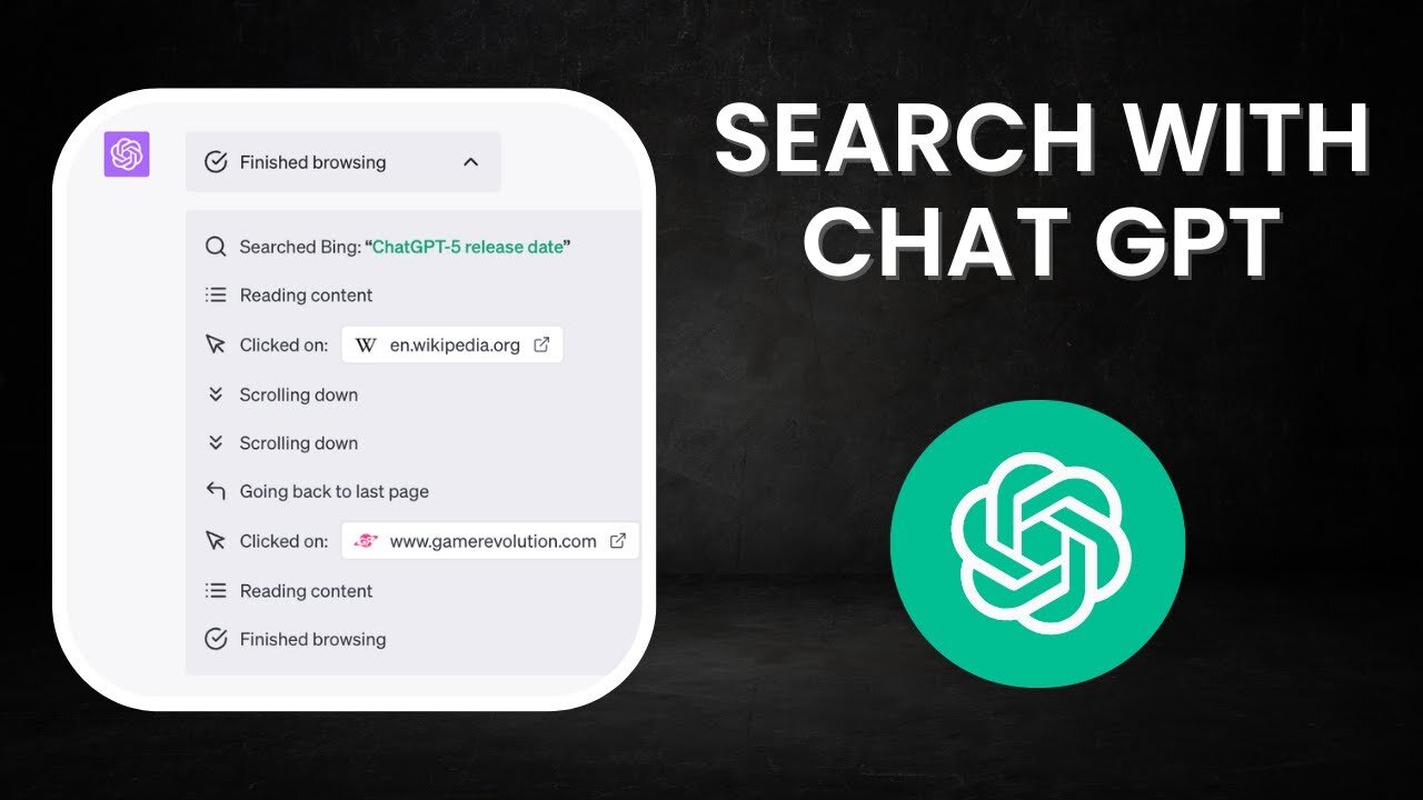 How To Search The Internet With ChatGPT (Plus) and Microsoft BING