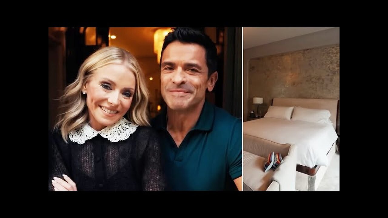 Kelly Ripa and Mark Consuelos’ Home Tour Features Intimate Bedroom Details and Giant Eyeball Artwork