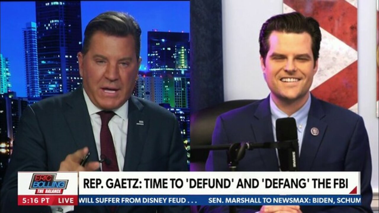 Rep Gaetz: FBI is perpetuating division in America