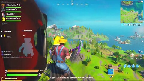 Sight Seeing & Flying Together #Beauty #Fortnite #Peace