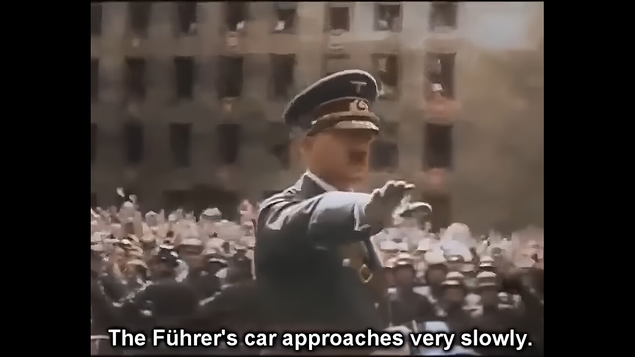 Adolf Hitler Speech ' The Fight Between Two Worlds' English Deutsch