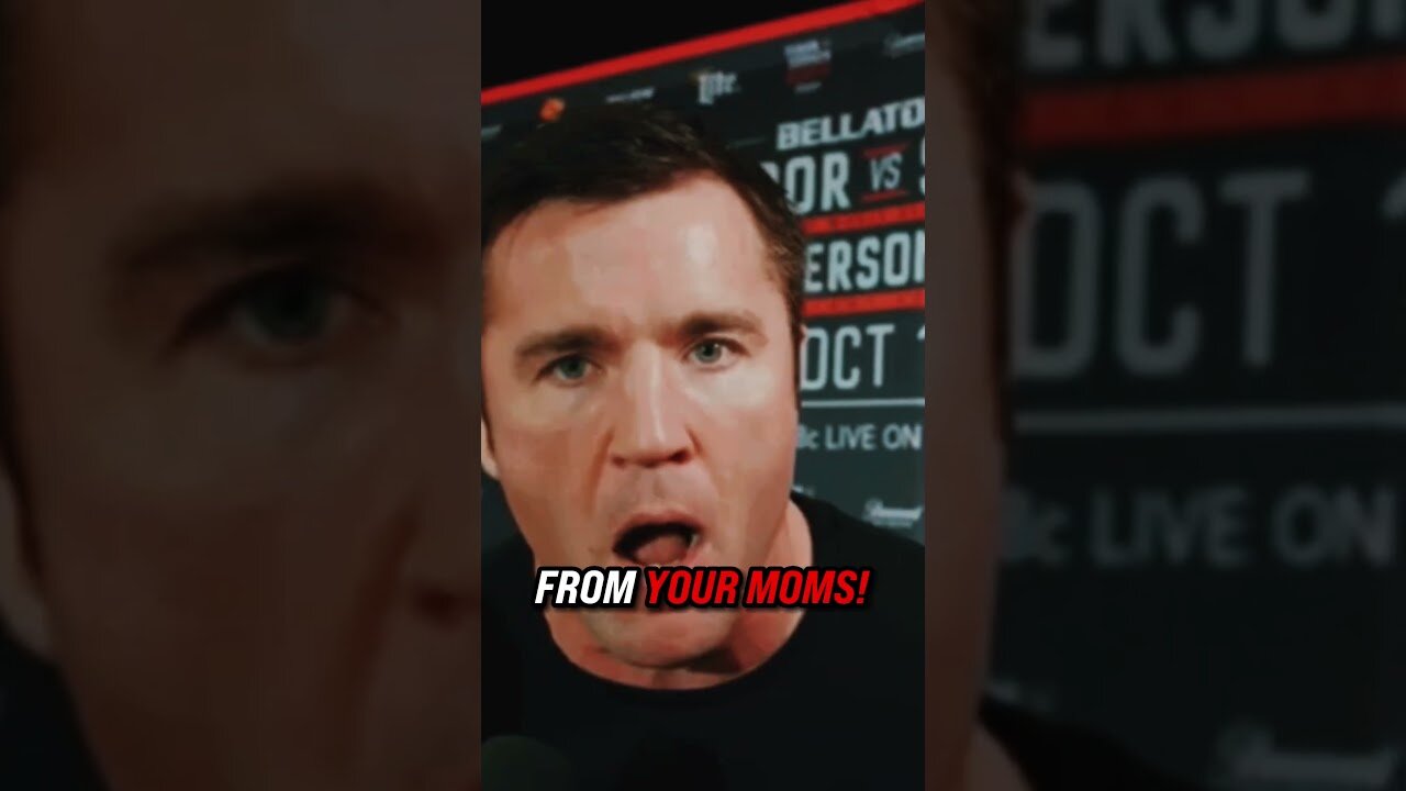 “Always Hit ‘Em First!” - Chael Sonnen