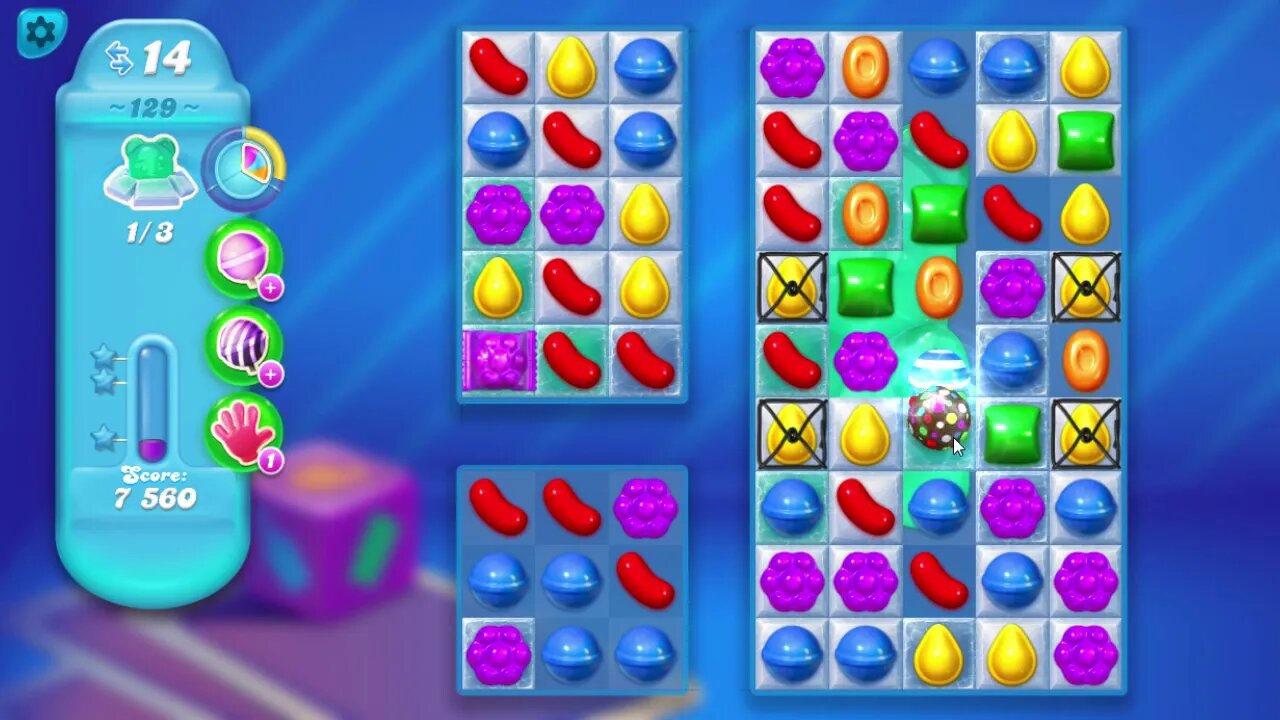 Candy Crush Soda Saga Level 129