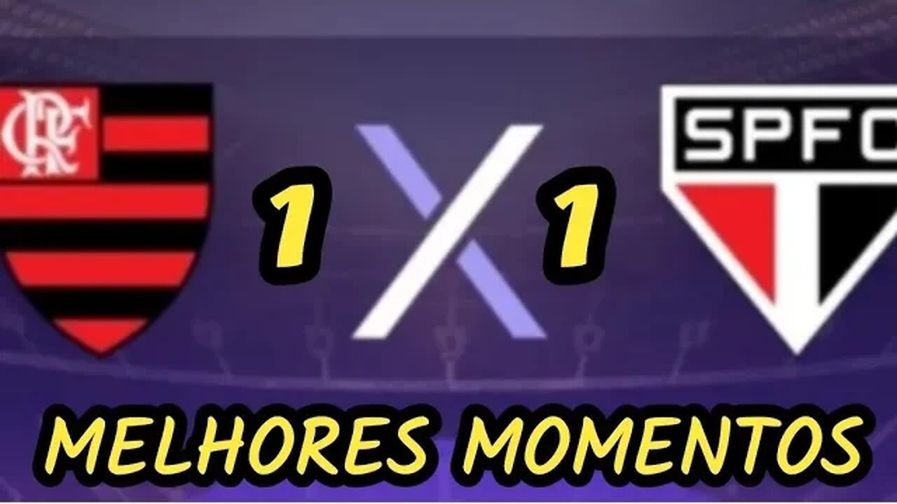 Flamengo 1 x 1 São Paulo | Brasileirão 2023 - TEVE GOL DE LUCAS MOURA E ESTREIA DE JAMES RODRÍGUEZ