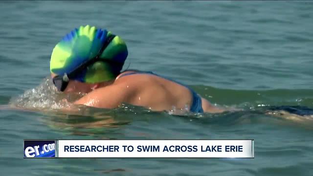 Researcher to swim across Lake Erie