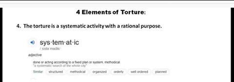 We were all tortured...