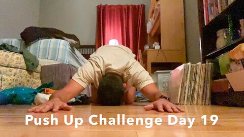 Push Up Challenge Day 19