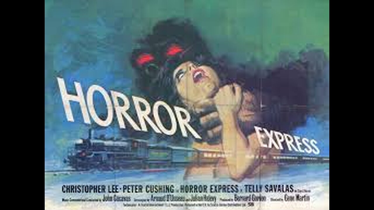 Horror Express (1972) Film Short Clip. Public Domain Data & Links in Description.