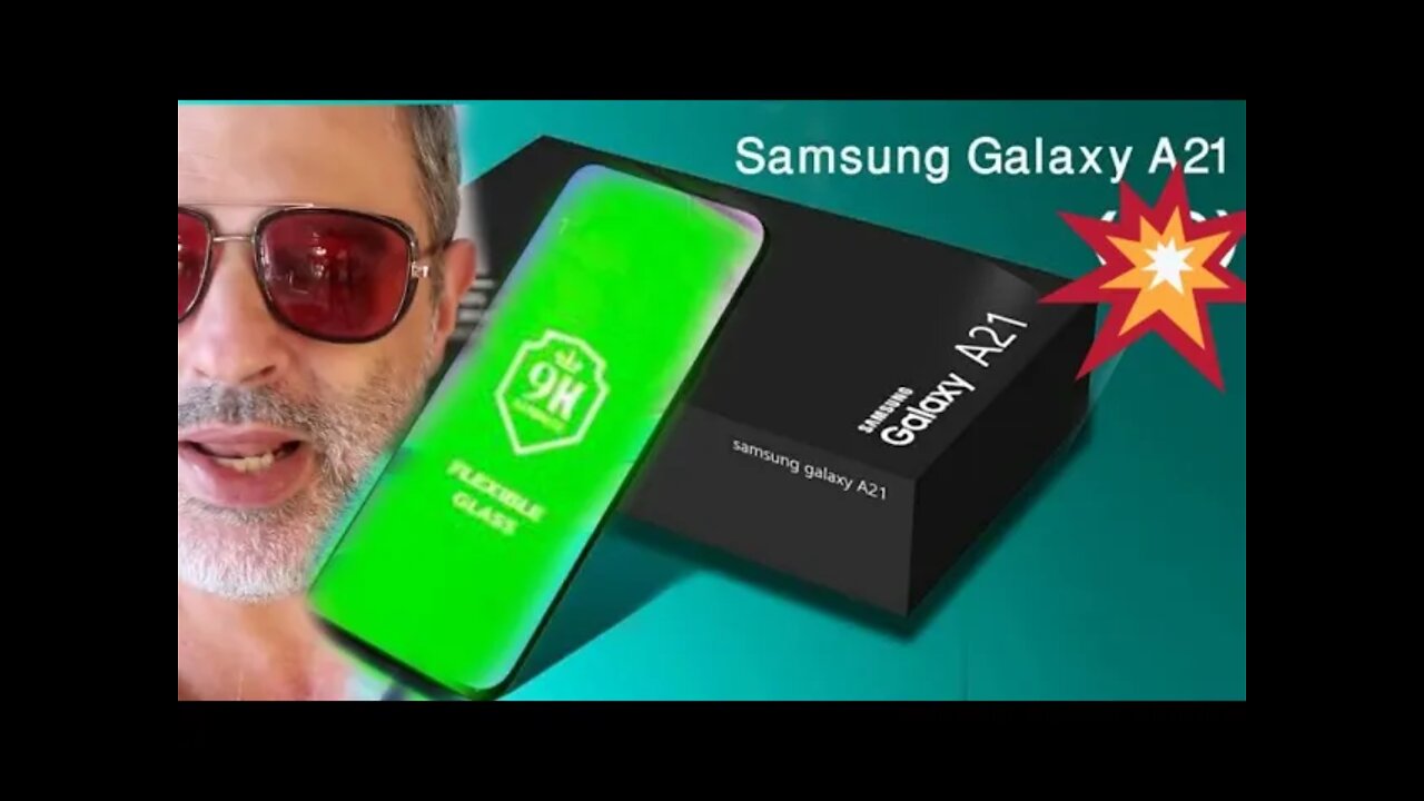 Inacreditável Galaxy A21 com tela verde após atualização