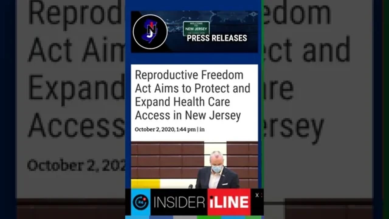 NJ's Reproductive Freedom Act