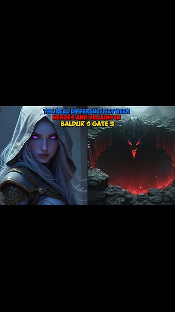 The Real Difference Between Heroes and Villains in Baldur's Gate 3