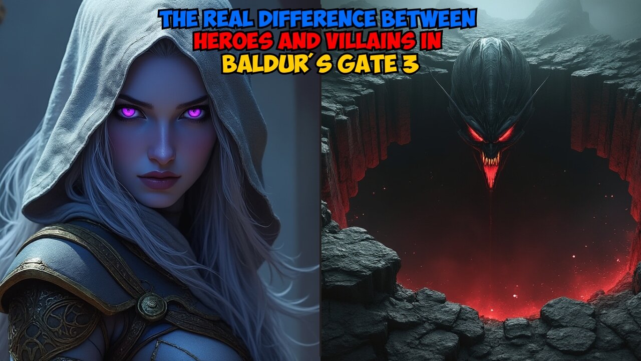 The Real Difference Between Heroes and Villains in Baldur's Gate 3