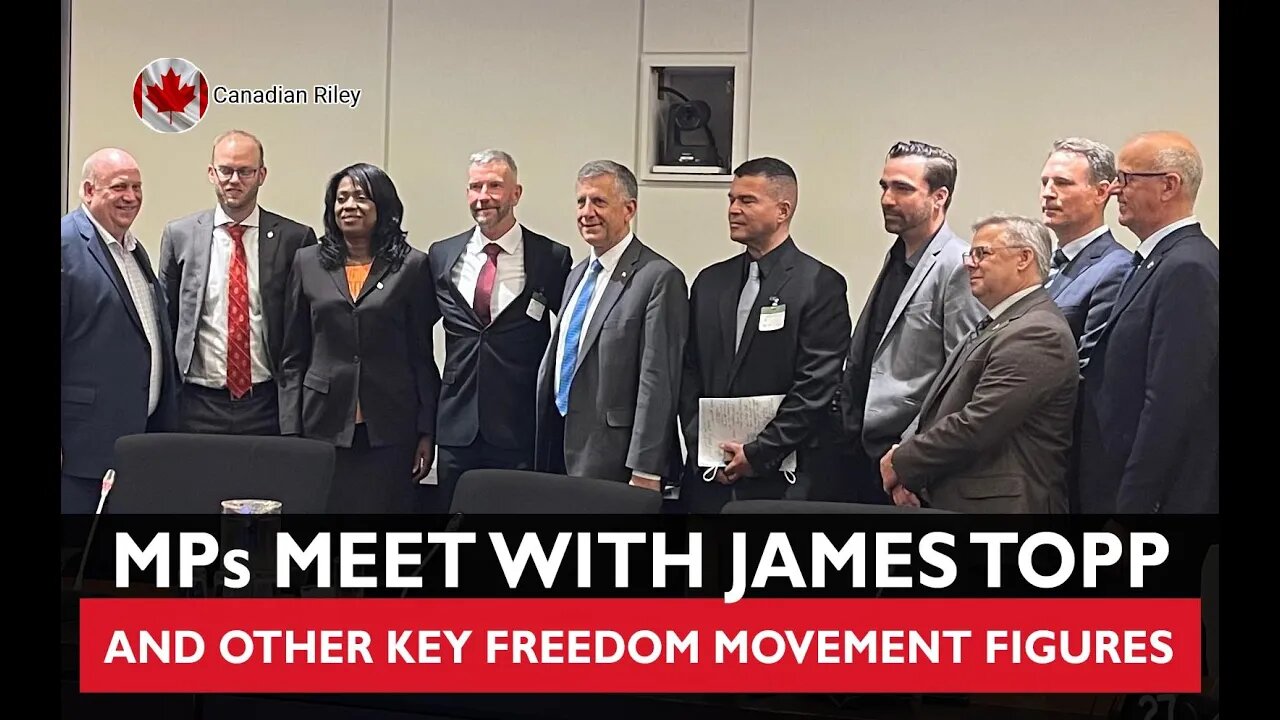 MPs Meet with James Topp and Other Key Freedom Movement Figures