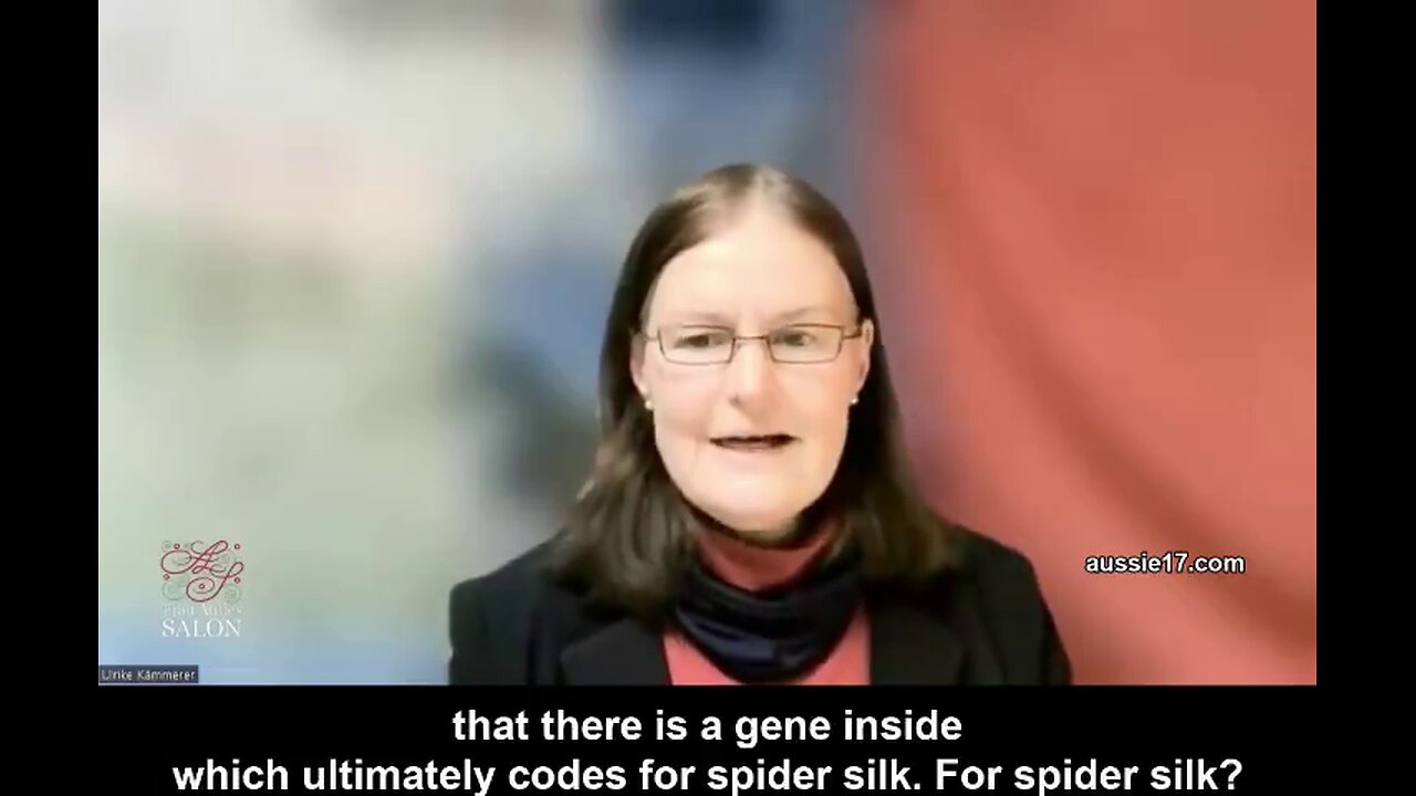 Biologist prof. dr. Ulrike Kammerer: COVID jabs contain spider silk gene sequence