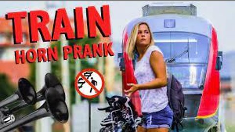 Train Horn Prank