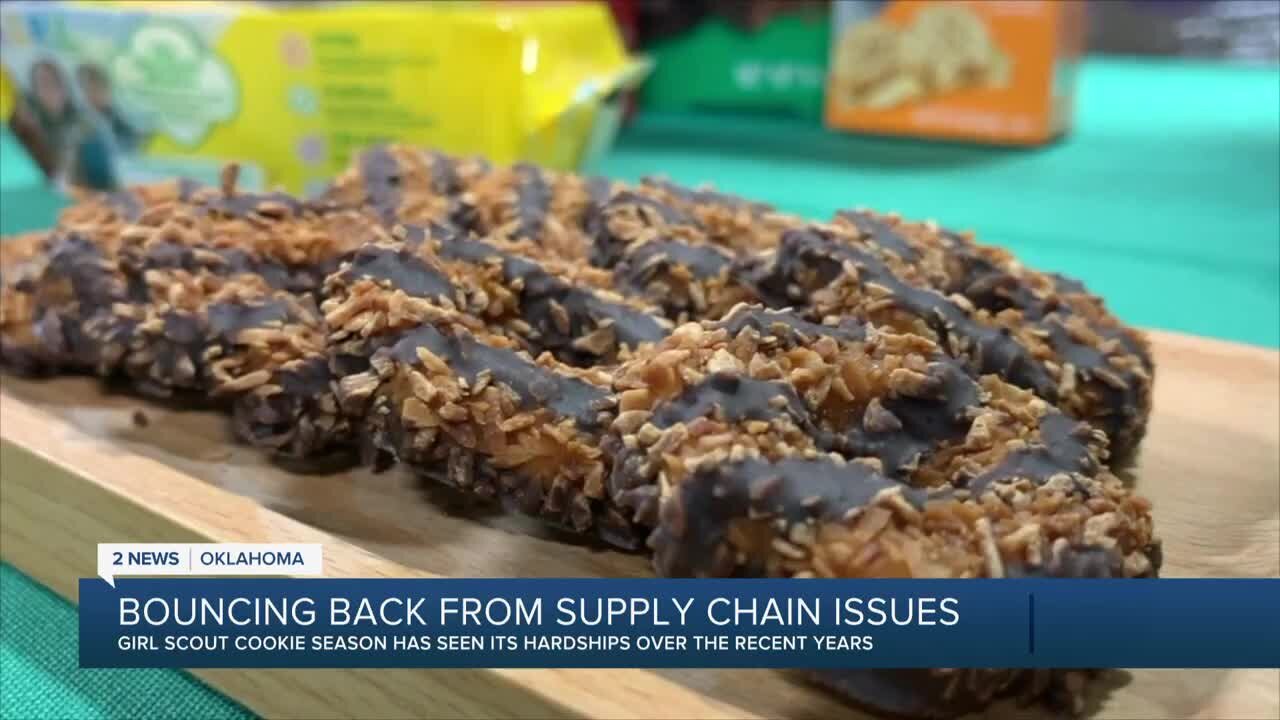 Girls Scout cookie season bounces back after supply chain issues