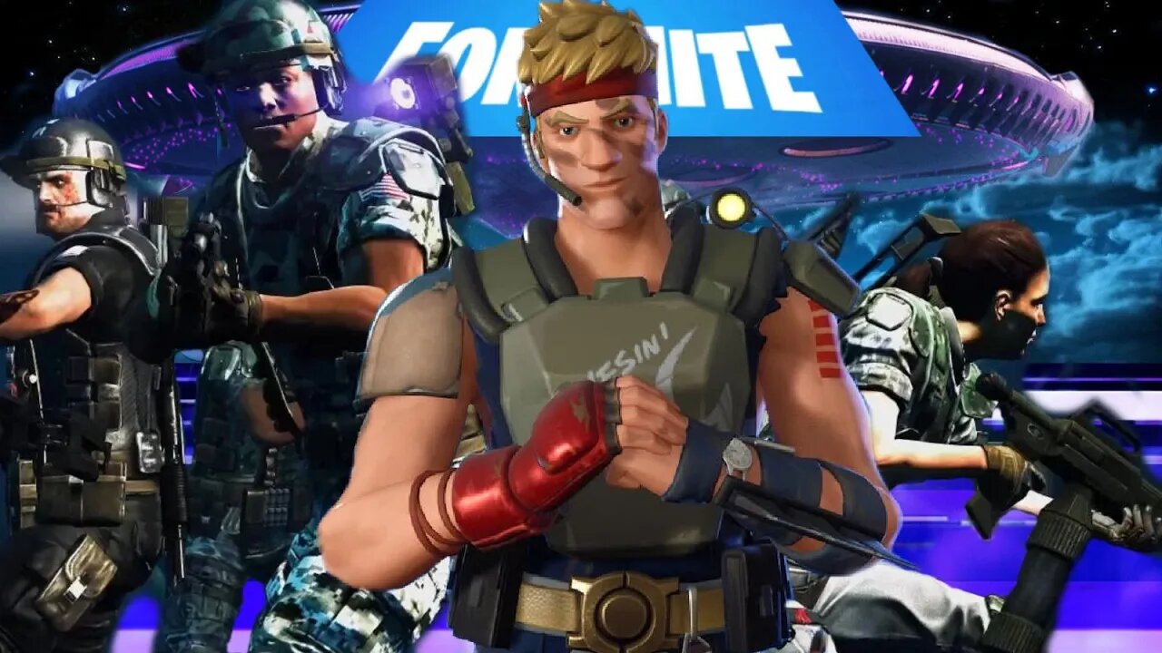 Jonsey joins the "Colonial Marines" / Fortnite