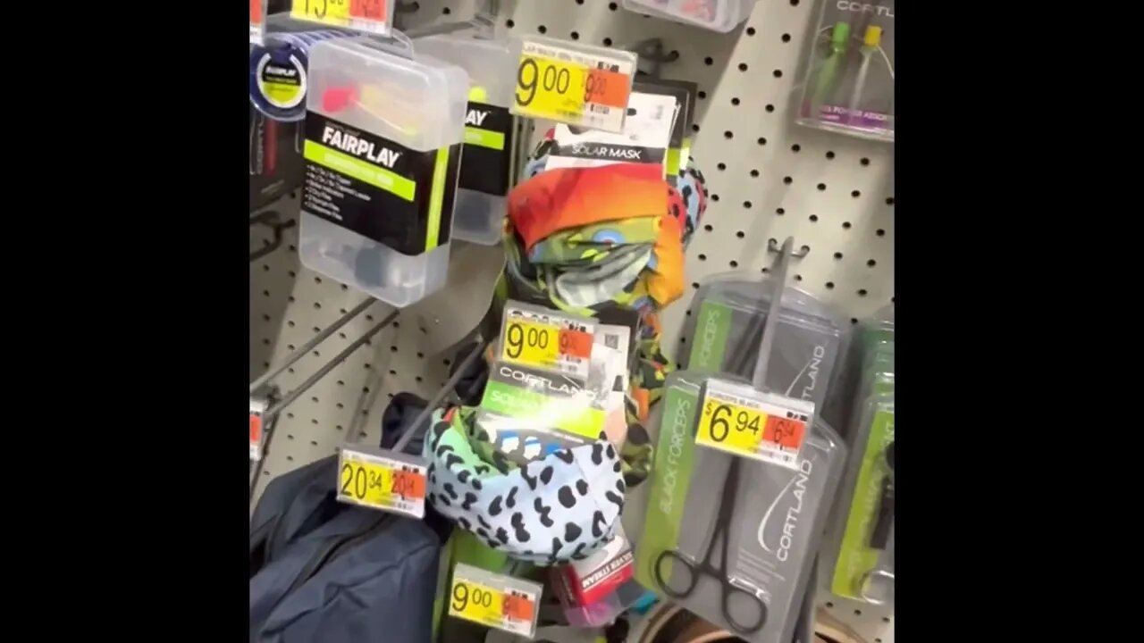 The Fly Shop in Walmart in Kerrville Texas surprised