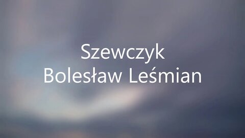 Szewczyk - B.Leśmian