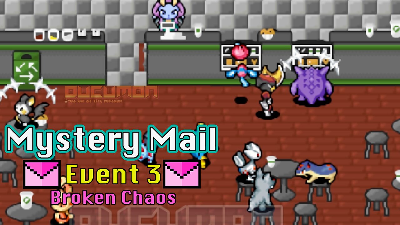 Pokemon Mystery Mail Event 3 Broken Chaos - NDS Hack ROM with a good story to relexing.