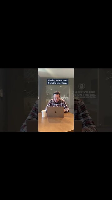 Waiting to Hear Back From An Interview Be Like... #shorts