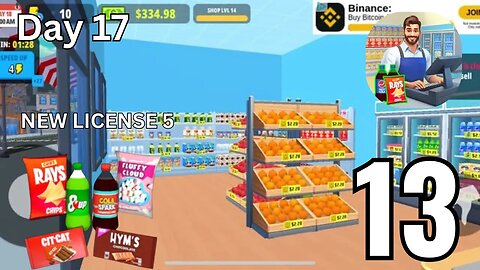 My Superstore Simulator-Gameplay Walkthrough Part 13-DAY 17-NEW LICENSE 5