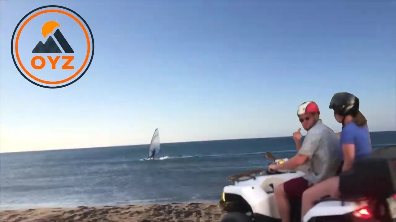 Rhodes by Moped: Episode 2 - ATV shredding on Prasonisi Beach