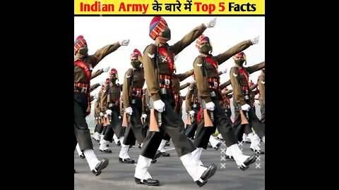 🇮🇳Indian Army के बारे मे 5 Facts 🇮🇳 #shorts #facts #ytshorts