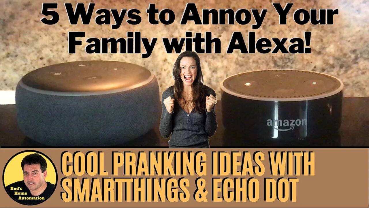 Fun Home Automation Pranks Using Amazon Echo with SmartThings