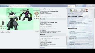 Playing Pokemon ShowDown Unrated using Random Teams