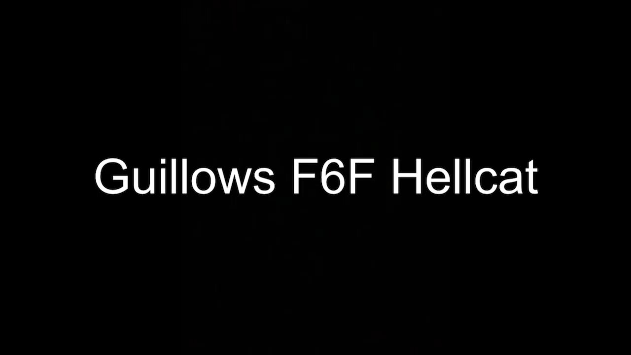 Part1 of th Guillows Giant F6f Hellcat build and RC conversion