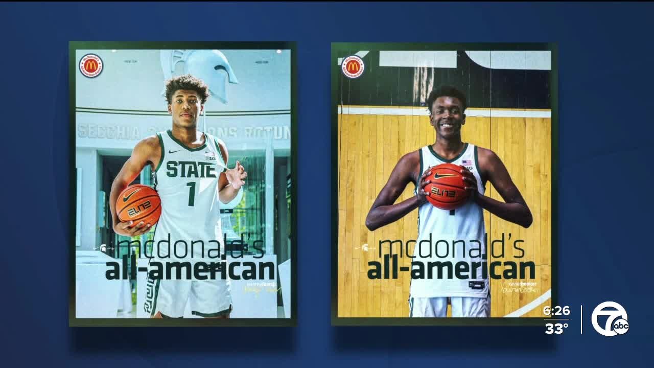 Michigan State commits Xavier Booker and Jeremy Fears land spots in McDonald's All-American Game