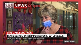 Cnn’s Stelter Visits School Kids Being Taught How to Spot ‘Misinformation’ - 5907