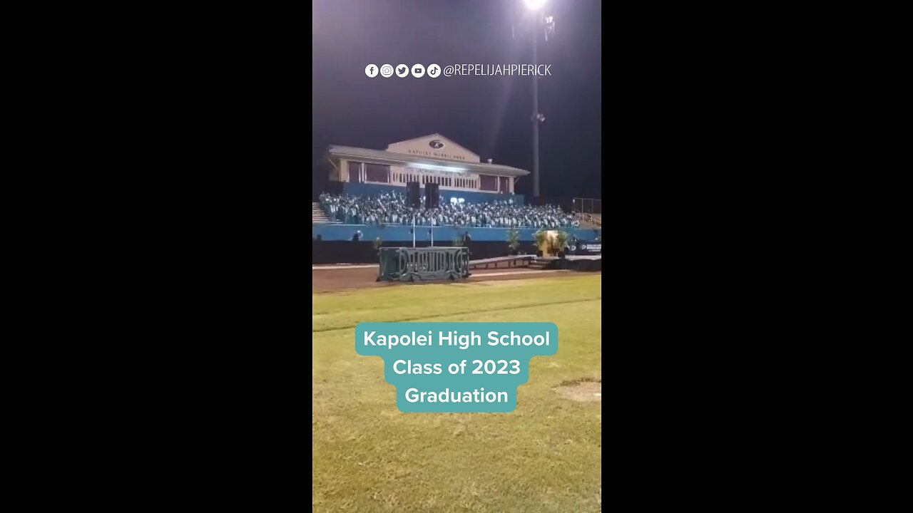 Congratulations to the Kapolei High School class of 2023!