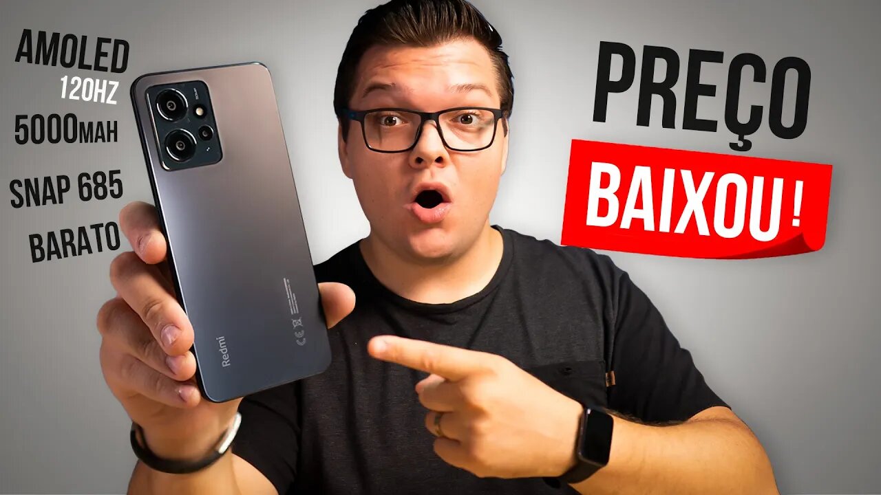 AGORA SIM! REDMI NOTE 12 é IMBATIVEL - O XIAOMI mais VENDIDO! *barato*